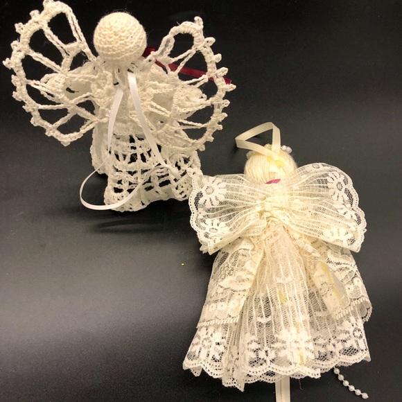 💲3/$20💲🌸Vintage hand-made holiday angel decor🌸 - Picture 3 of 3